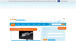 Desktop Screenshot of katalogmonitoru.cz