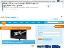 Tablet Screenshot of katalogmonitoru.cz
